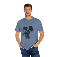 Fierce Dragon Roaring Illustration Graphic Design T-Shirt