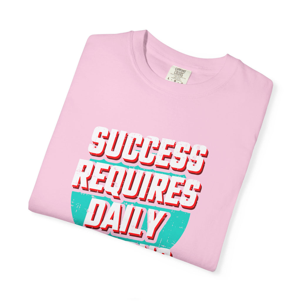 Motivational Quote Shirt - Daily Action Tee - Success Gift - Sinful Threads