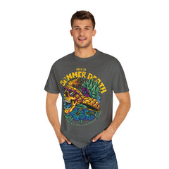 Pineapple Skull Tee - Tropical Skull Tee - Edgy Summer Gift