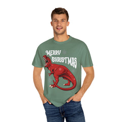 Christmas T Rex Tee - Funny Holiday Dinosaur Gift