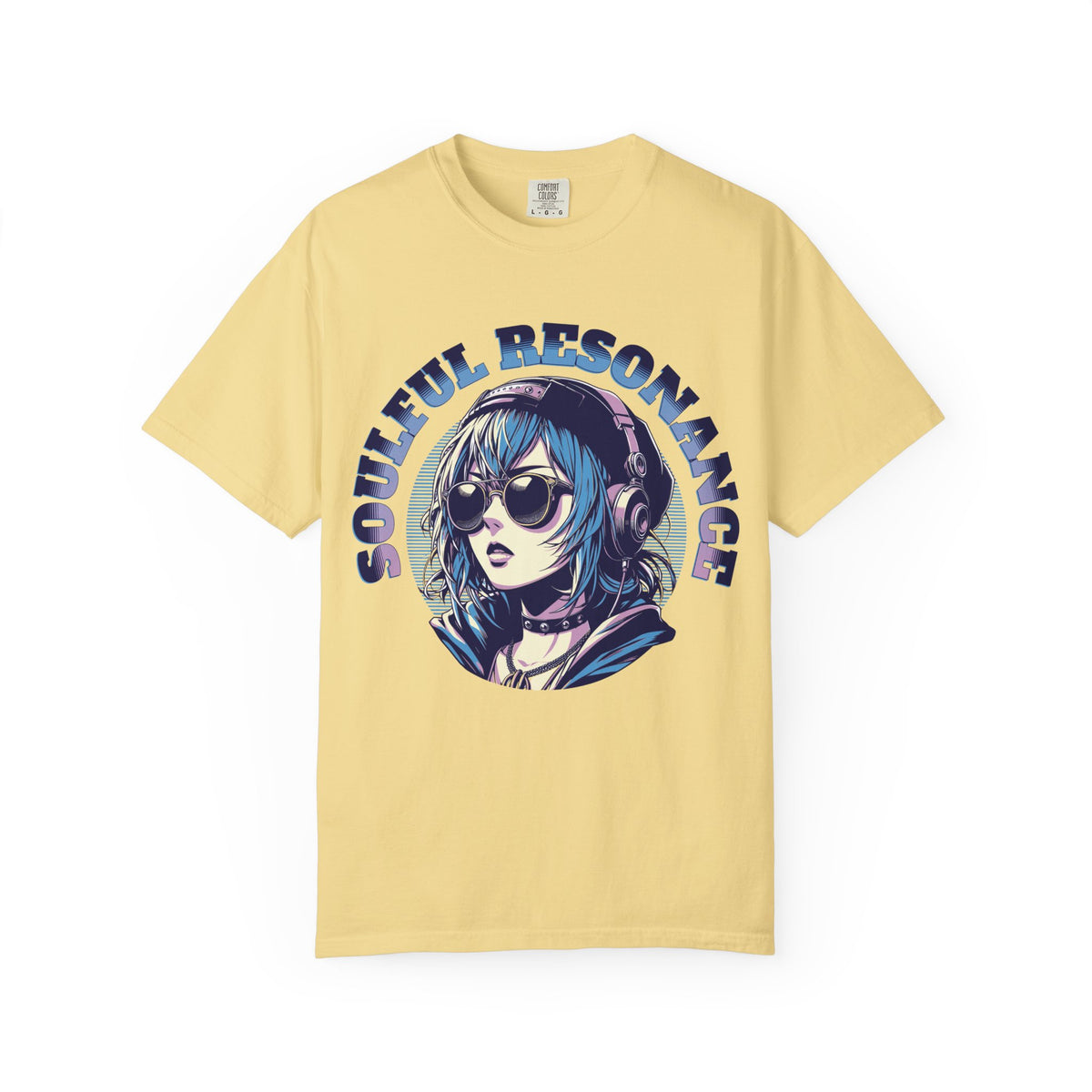 Soulful Anime Tee - Music Graphic Streetwear - Gift