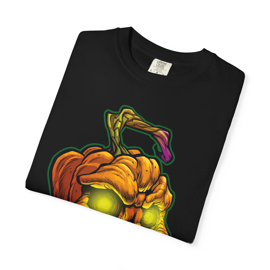 Pumpkin Skull Tee - Spooky Halloween Shirt for Horror Fans - Sinful Threads