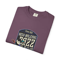 New Orleans Jazz Shirt - Jazz Club Skull Tee, NOLA Music Gift