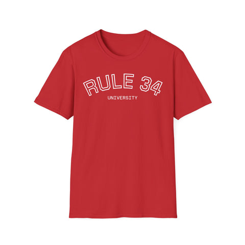 Rule 34 University Shirt - Funny Meme & Internet Culture Tee