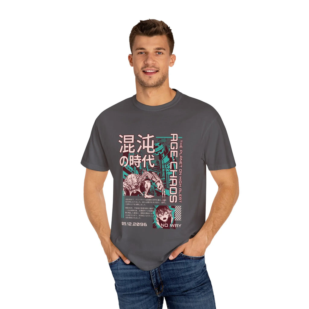 Cyberpunk Alien Tee - Anime Predator - Graphic Gift - Sinful Threads