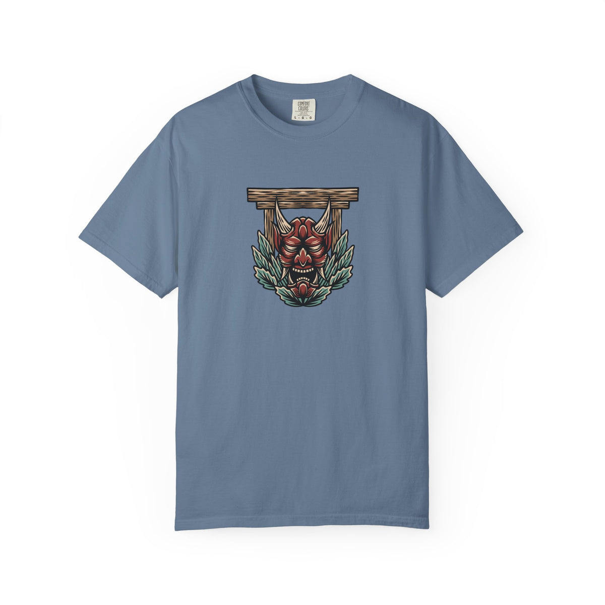 Asian inspired art shirt - Japanese demon graphic tee