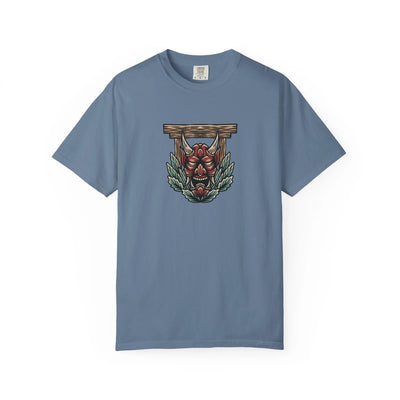 Asian inspired art shirt - Japanese demon graphic tee - Sinful Threads