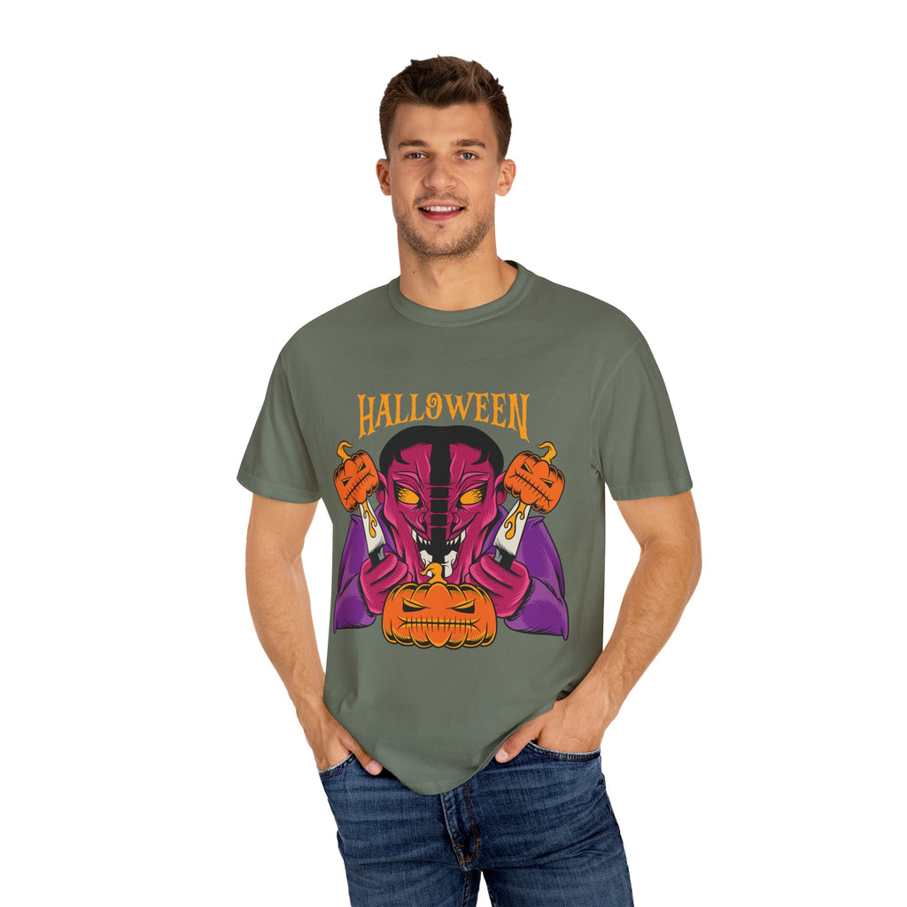 Devil halloween tee - Spooky Monster Shirt - Scary Fun - Sinful Threads