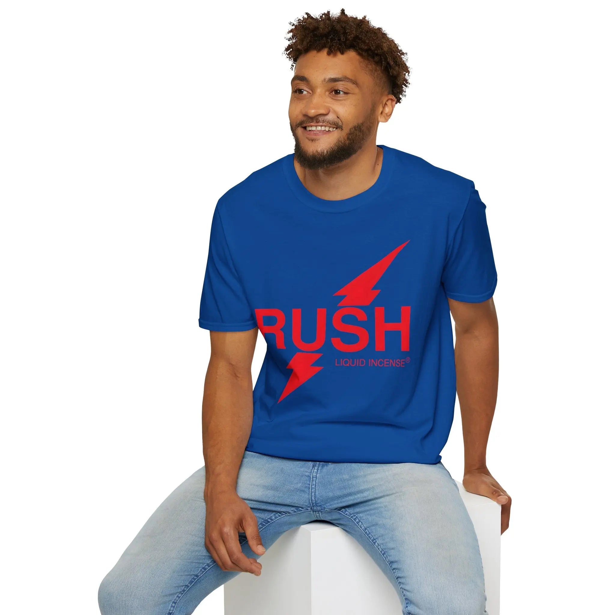 Rush Poppers Gay Shirt - Vintage Logo Pride Tee Printify