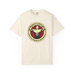 Building Muscle Since Day One Fitness Artwork T-Shirt