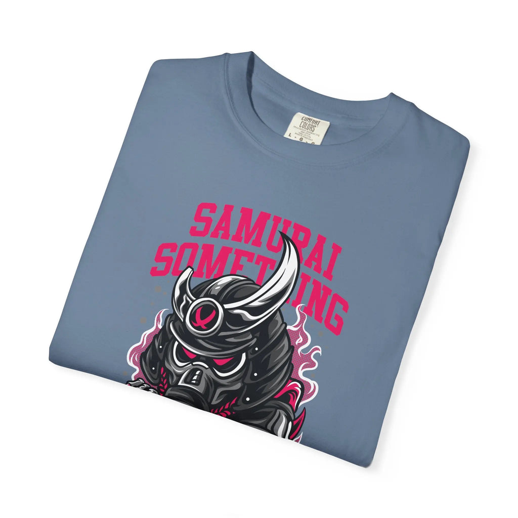 Samurai Something Dark Distressed Design T-Shirt - Sinful Threads