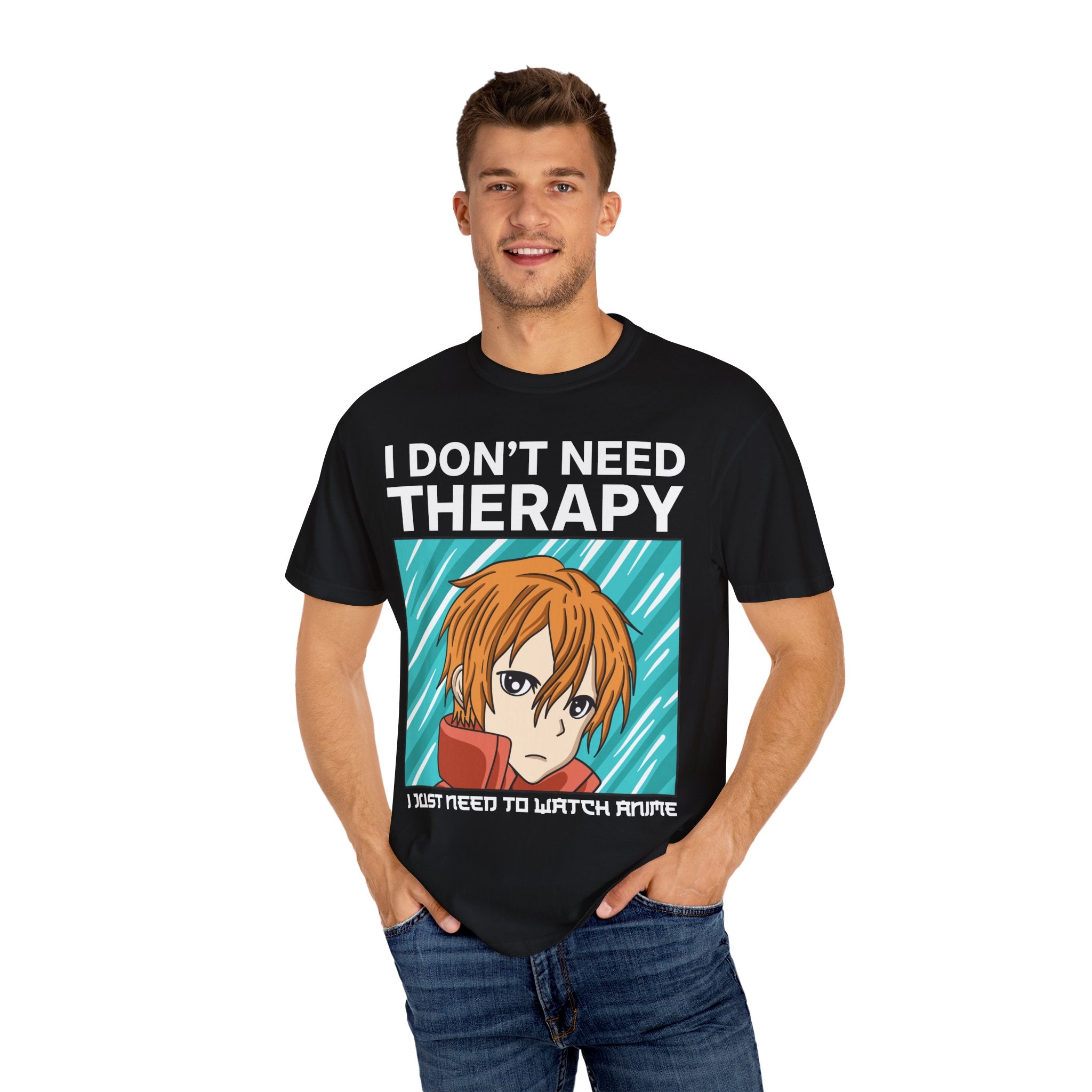 Anime Therapy Shirt – I Don’t Need Therapy Manga Style Tee - Sinful Threads