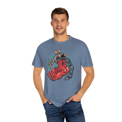 Monster Horror Tee - Creepy Halloween Shirt - Chains Graphic