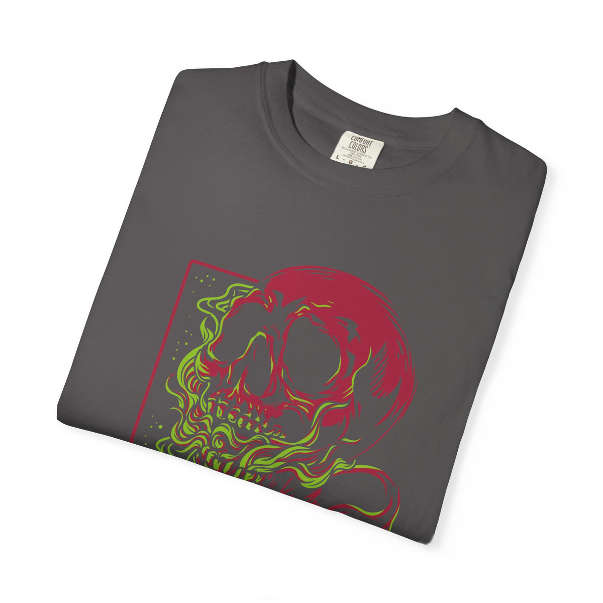 Skull Graphic Tee - Japanese Art Edgy Statement Shirt