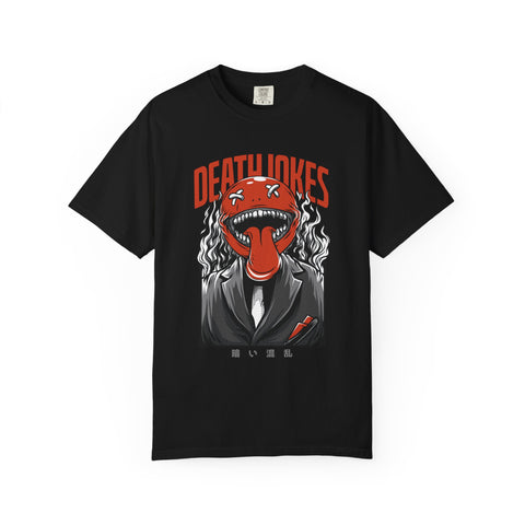 Death Jokes Graphic Tee with Unique Artwork T-Shirt