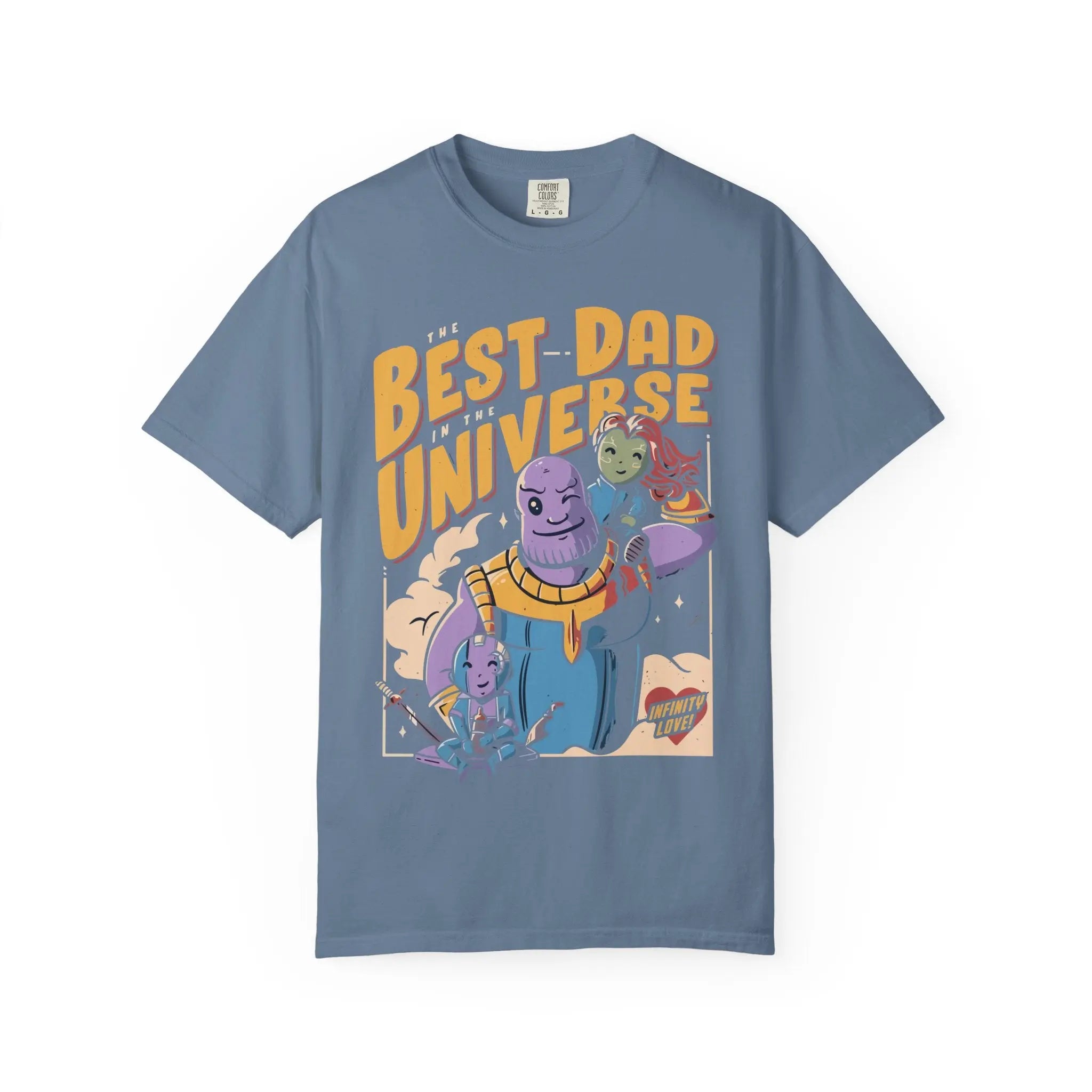 Galaxy Dad Tee - Superhero Dad Hero Father Space Dad Shirt - Sinful Threads