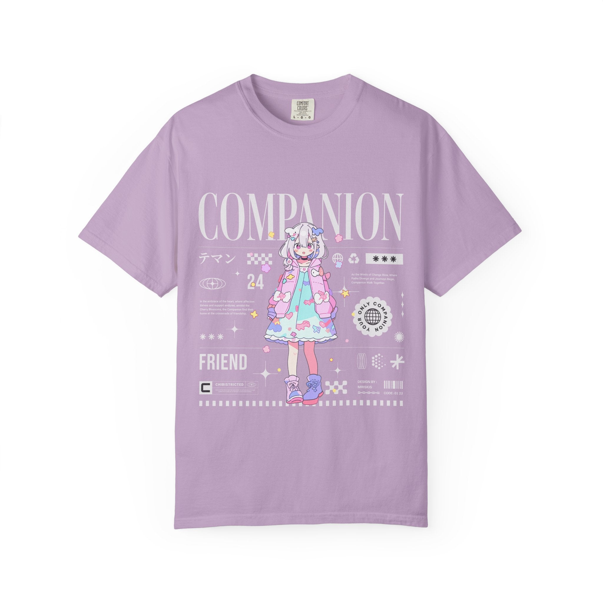 Kawaii Anime Tee - Pastel Girl Chibi Design - Cute Gift - Sinful Threads