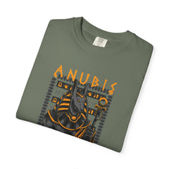 Egyptian Warrior Anubis Graphic Print T-Shirt