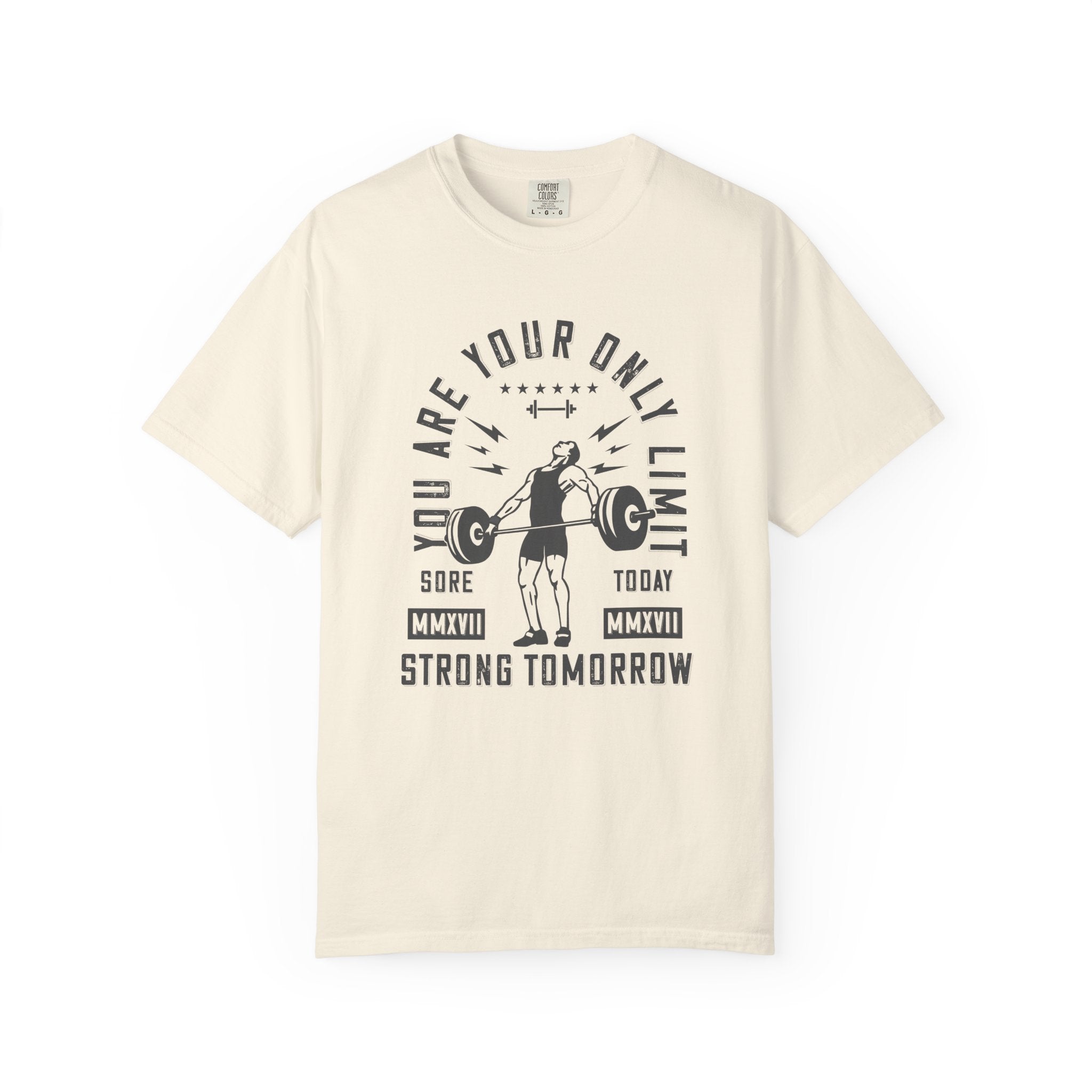 Motivational Fitness Slogan Shirt - Sore Today Strong - Sinful Threads