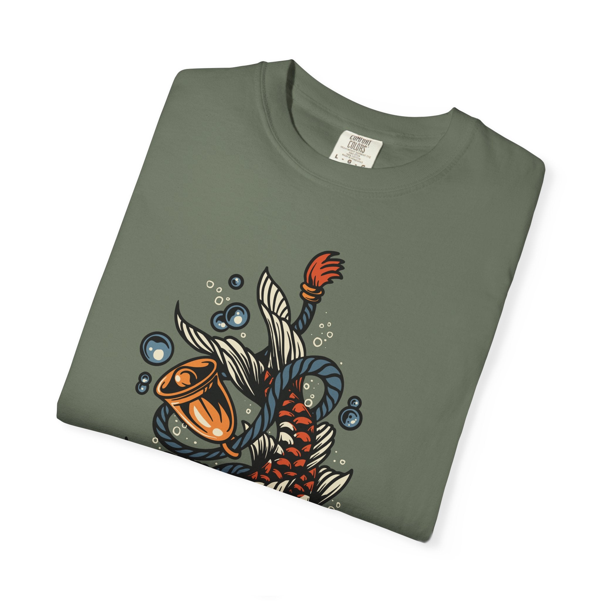Koi Tattoo Shirt - Japanese Fish Tee, Traditional Art Gift - Sinful Threads