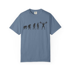 Evolution Of Weightlifting Progression In Gym Fitness T-Shirt