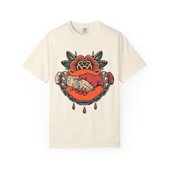 Devil Tattoo Shirt - Deal With Devil Tee - Occult Clothing