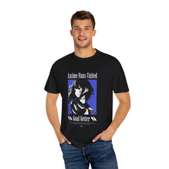 Dark Anime Tee - Vaporwave Street Girl - Gothic Gift