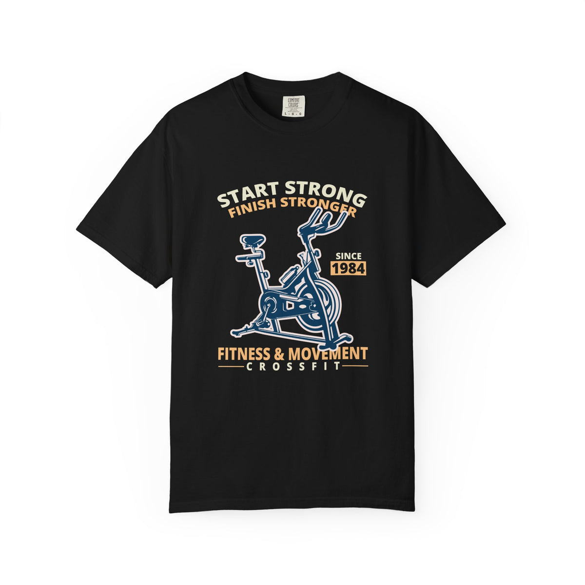 Start Strong Finish Stronger Fitness Movement Since 1984 T-Shirt