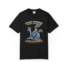 Start Strong Finish Stronger Fitness Movement Since 1984 T-Shirt