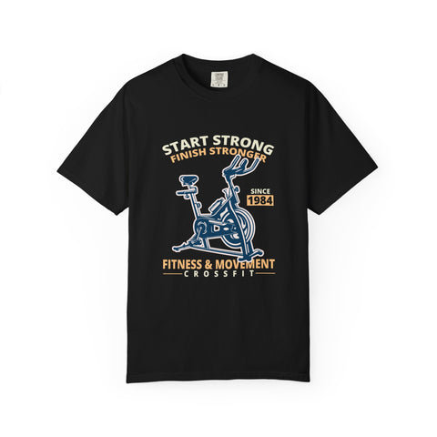 Start Strong Finish Stronger Fitness Movement Since 1984 T-Shirt