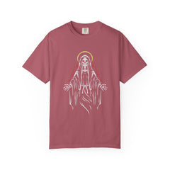 Angel of Death with Flames Unique Trendy Graphic T-Shirt - Sinful Threads