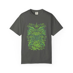 Santa Cruz Tee - Green Man Festival Cannabis Leaf Art