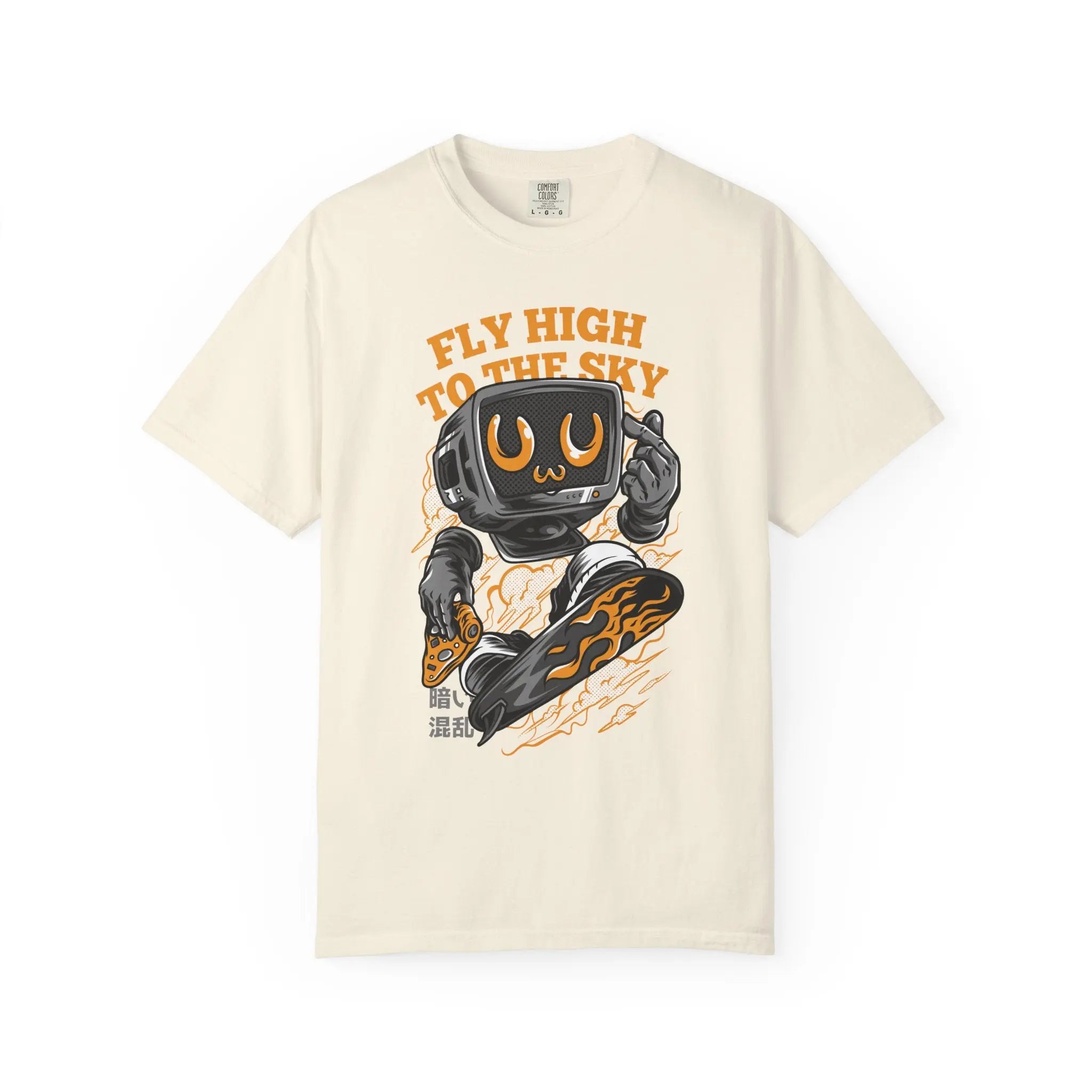 Fly High To The Sky Retro TV Character T-Shirt - Sinful Threads