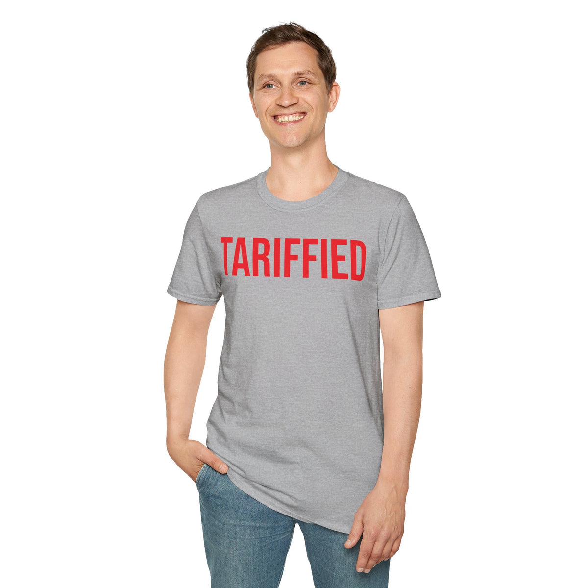 Tariffied Graphic Tee - Political Satire & Economic Commentary