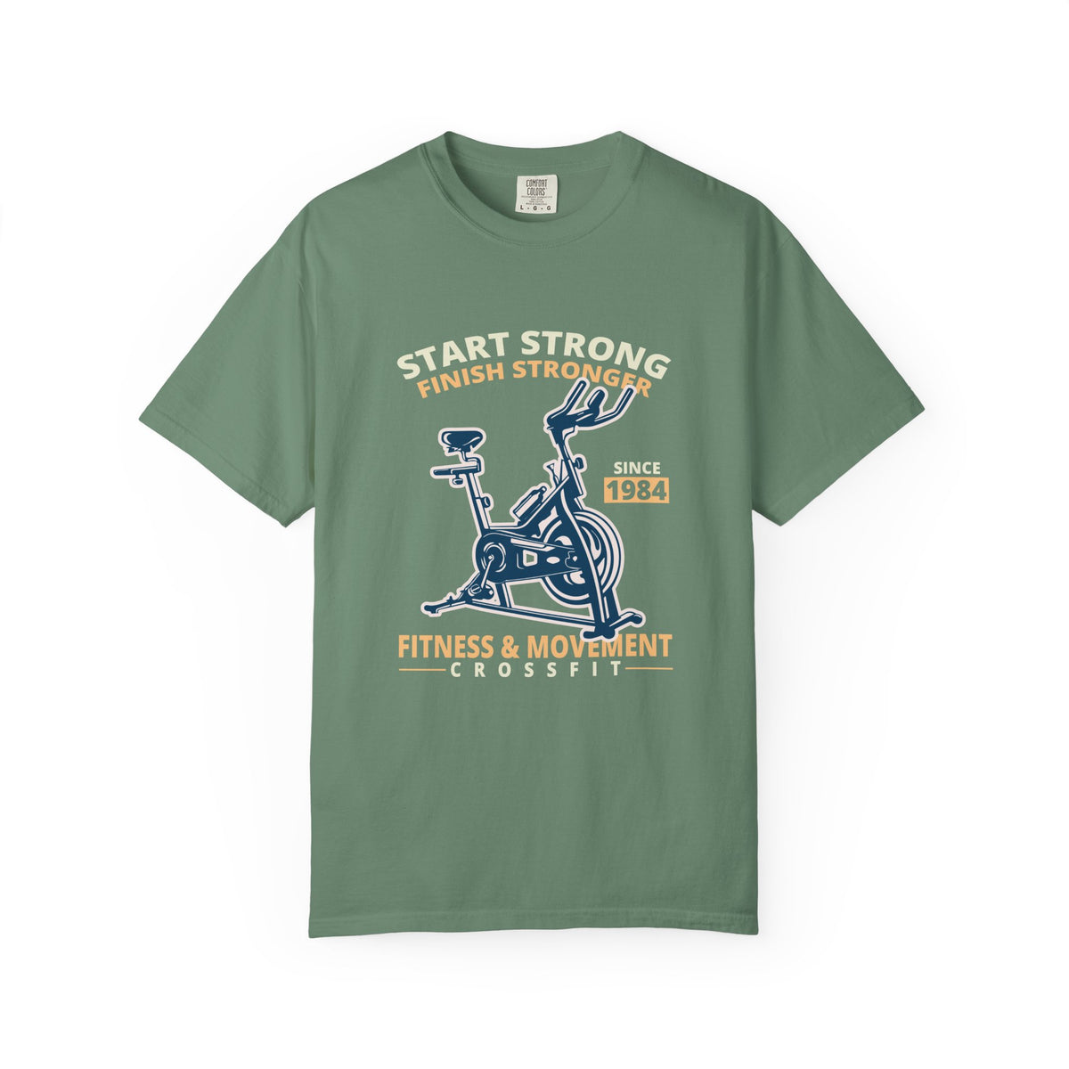 Start Strong Finish Stronger Fitness Movement Since 1984 T-Shirt