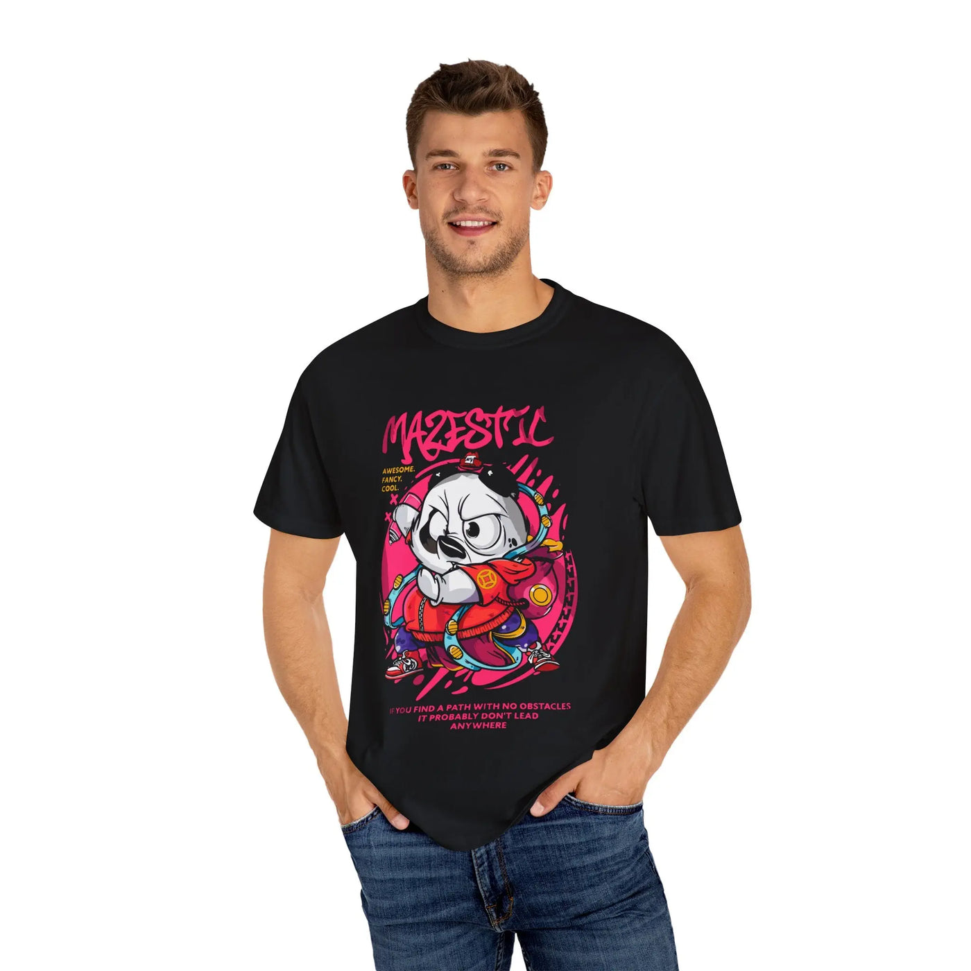 Graffiti Dog Lover Shirt - Motivational Quote Tee | Gift - Sinful Threads