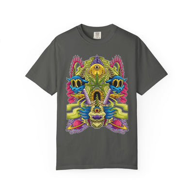 Trippy Monster Tee - Psychedelic Monster Tee - Weed Art Gift - Sinful Threads