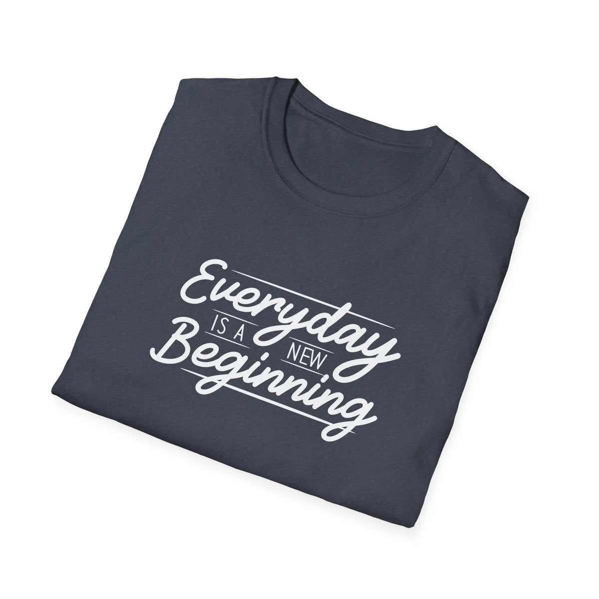 New Beginning Graphic Shirt - Everyday Fresh Start Tee - Sinful Threads