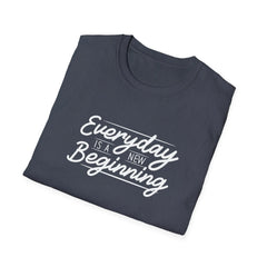New Beginning Graphic Shirt - Everyday Fresh Start Tee - Sinful Threads