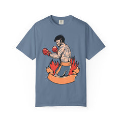 Tattooed Boxer Shirt - Boxing Illustration Tee, Tattoo Gift