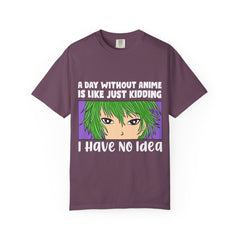 Anime Style Shirt – A Day Without Anime Tee Manga Graphic Top