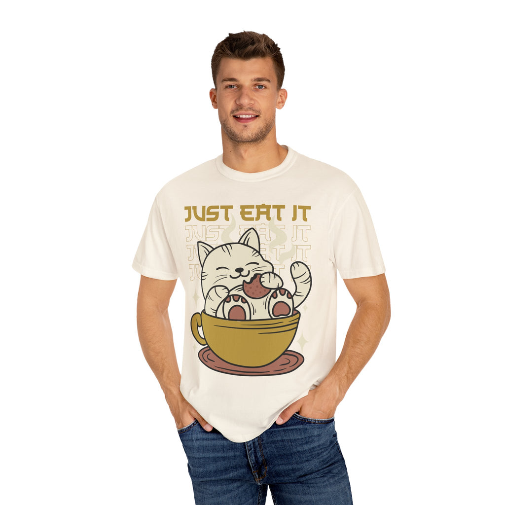 Kawaii Cat Shirt - Cookie Kitty Tee - Tea Cup Cat Top - Sinful Threads
