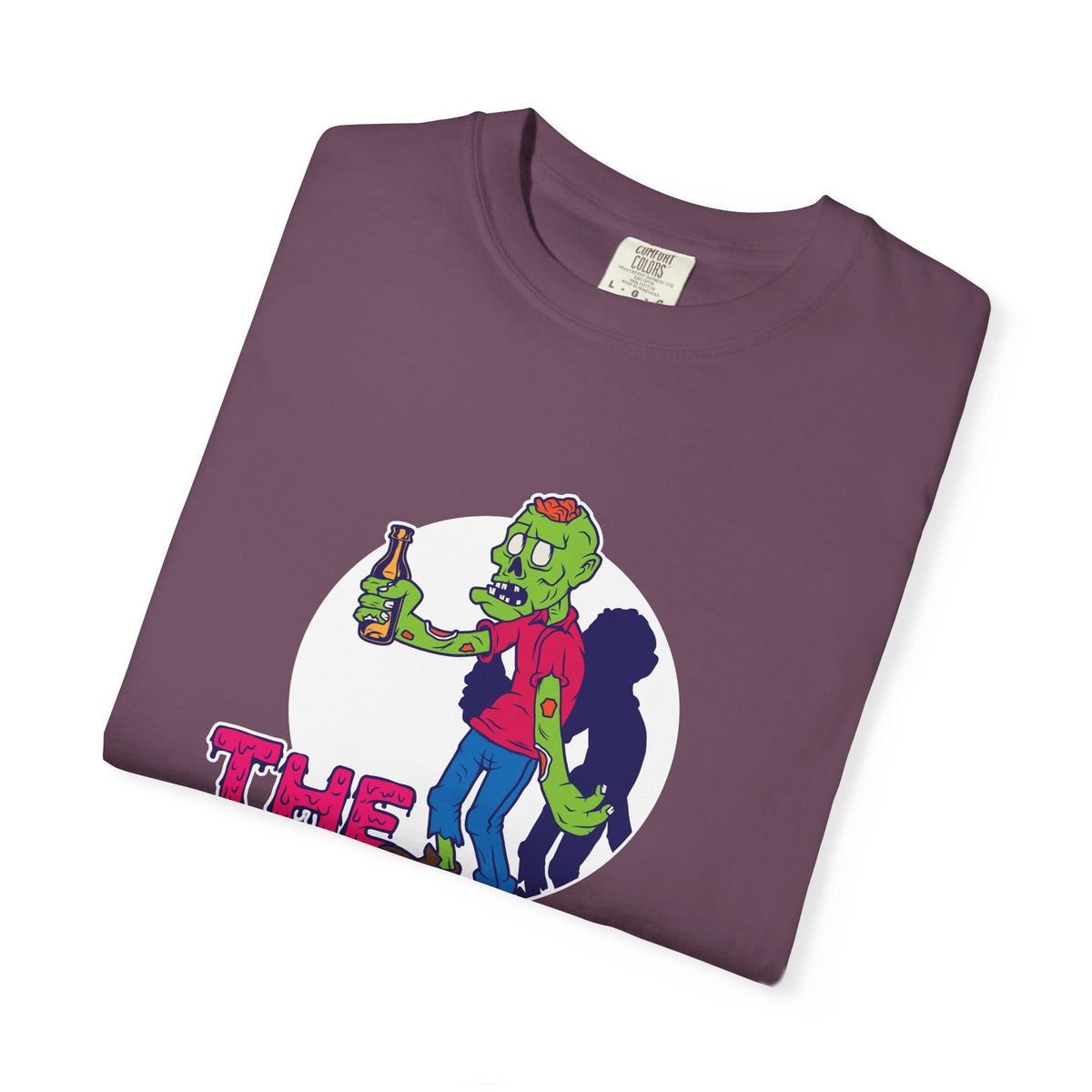 Funny Zombie Shirt - Walking Drunk Tee - Halloween Gift