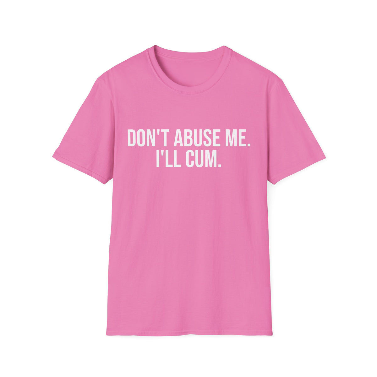 Dont Threaten Me Tshirt - Sarcastic Attitude Graphic Tee