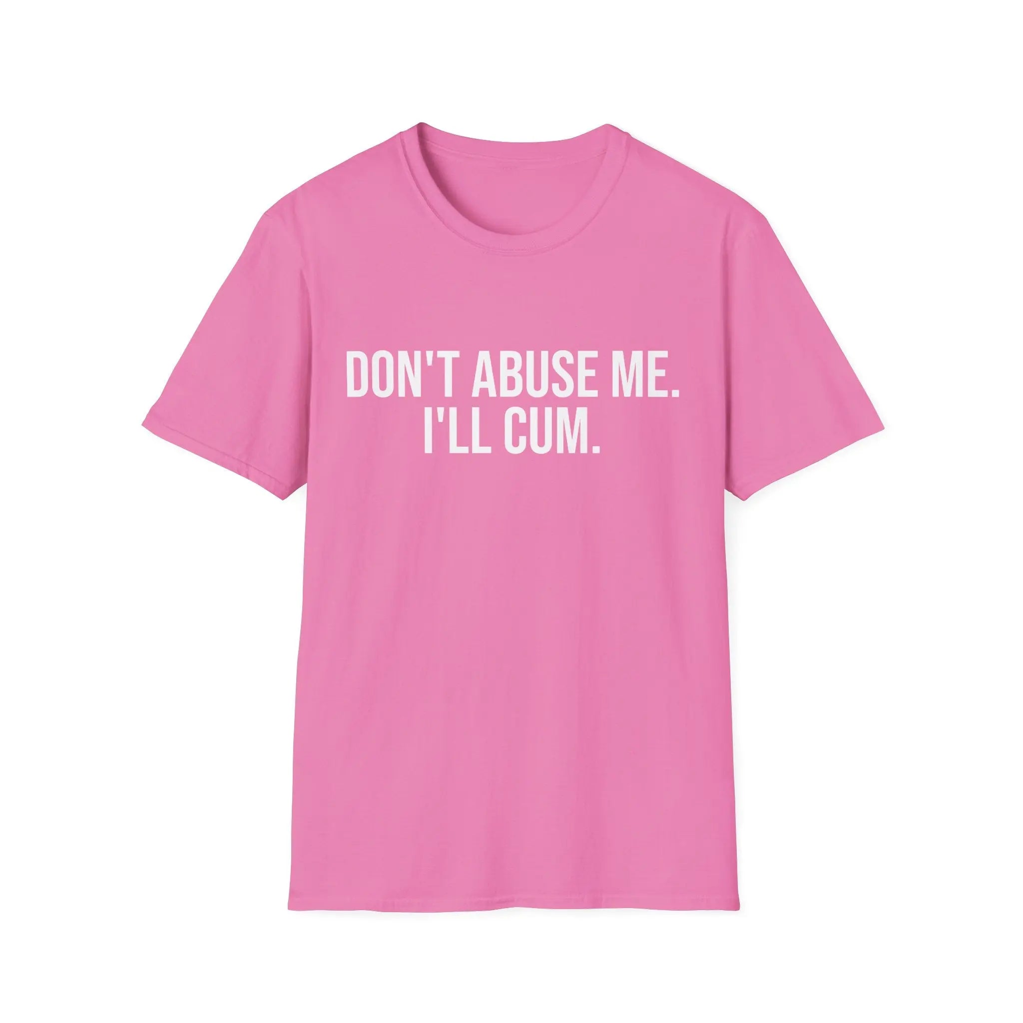 Dont Threaten Me Tshirt - Sarcastic Attitude Graphic Tee Printify