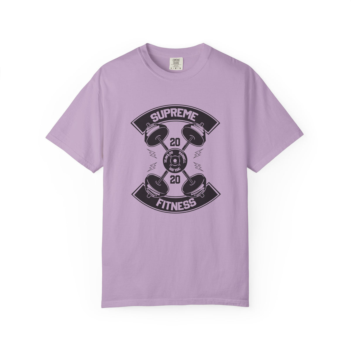 Supreme Fitness with Weights Gym Workout Graphic T-Shirt