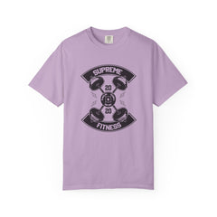 Supreme Fitness with Weights Gym Workout Graphic T-Shirt