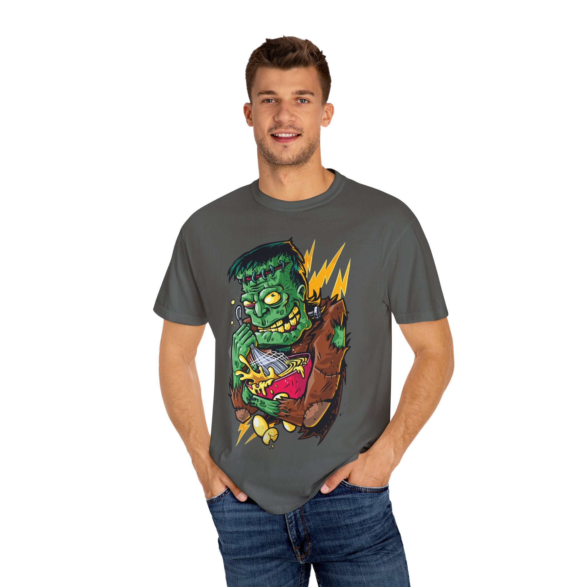 Frankenstein Foodie Shirt - Punny Monster Gift Tee - Sinful Threads