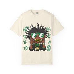 Gold Grill Tee – Hip Hop Cartoon Shirt for Street Culture