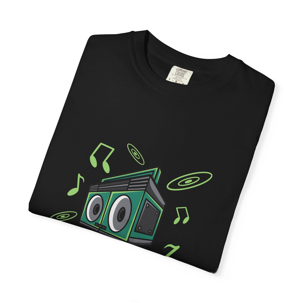 Retro Boombox Shirt - 80s Hip Hop Tee - Music Lover Gift - Sinful Threads